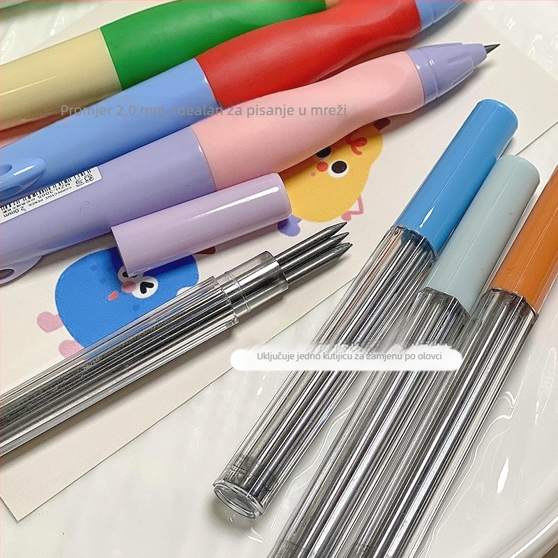 Shu write pomična mehanička olovka, plastično blister pakiranje, neprekidno pisanje