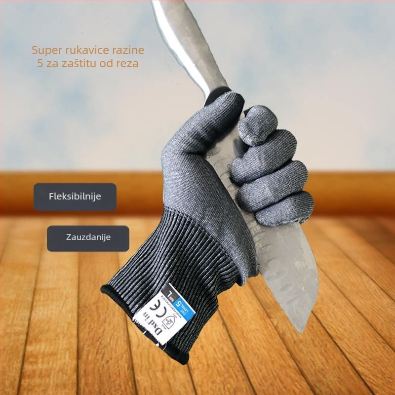 Rukavice otporne na rezanje od Spandexa za kuhinju | Materijal: Spandeks | Funkcija: Rukavice otporne na rezanje | Marke: Drugo | Opseg uporabe: Drugo