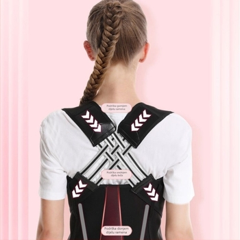 Korektor držanja leđa – Model 221, 2023 izdanje, MA certifikat, prozračan, podržavajući