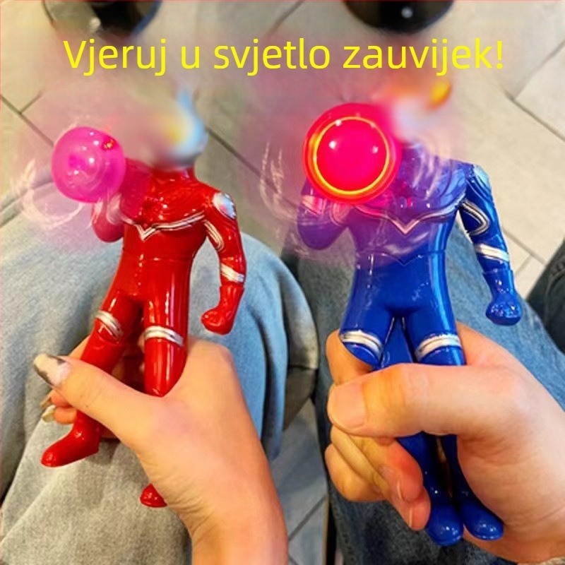 LED ručni ventilator – igračka, plast, ručno upravljanje, za učenike