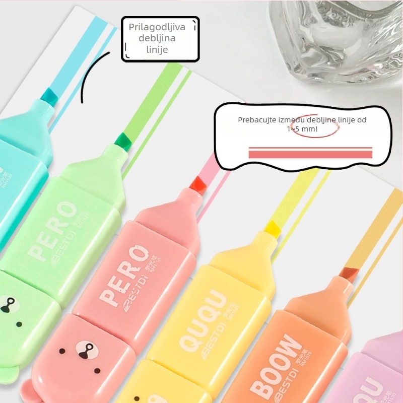 Set olovaka RM-1520, plastično kućište, 4–6 komada, PP kutija za pakiranje, mogućnost tiska vlastitog loga