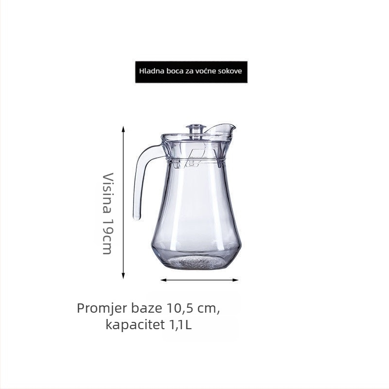 Dekanter za vino s ojačanom tijelom, moderan minimalistički stil; kapacitet 1–100 ml; lansiran 2023; set.