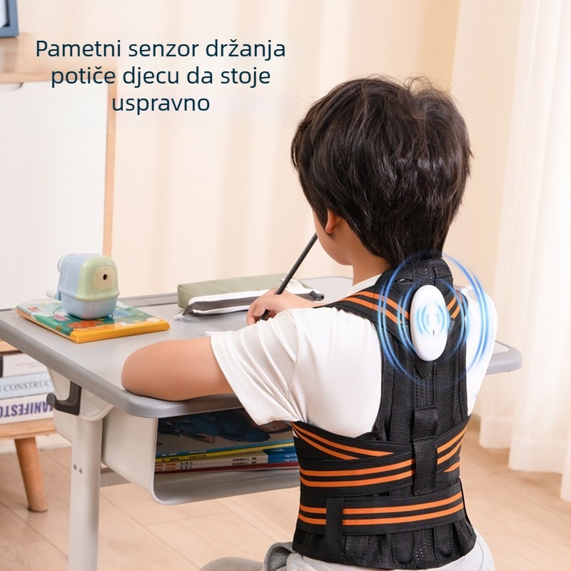 Korektor držanja za kifozu – pojas za leđa za tinejdžere, podržava bočno savijanje kralježnice i neravnotežu ramena