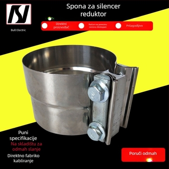 Buffalo nehrđajući čelični automobilni ispušni cijev s univerzalnom stezalom (Brand: Buffalo; Kategorija: Auto dijelovi; Materijal: Nehrđajući čelik)