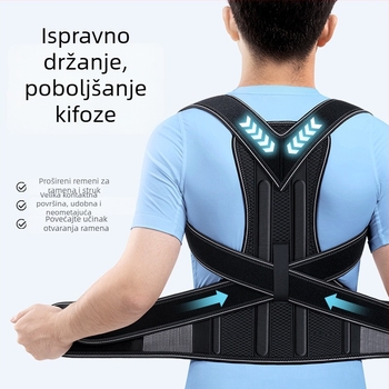 Zeamo pojas za korekciju držanja – nadograđeni model s dvostrukom potporom, CE certifikat, šifra artikla BZ1.0923.007, izlazak u proljeće 2026