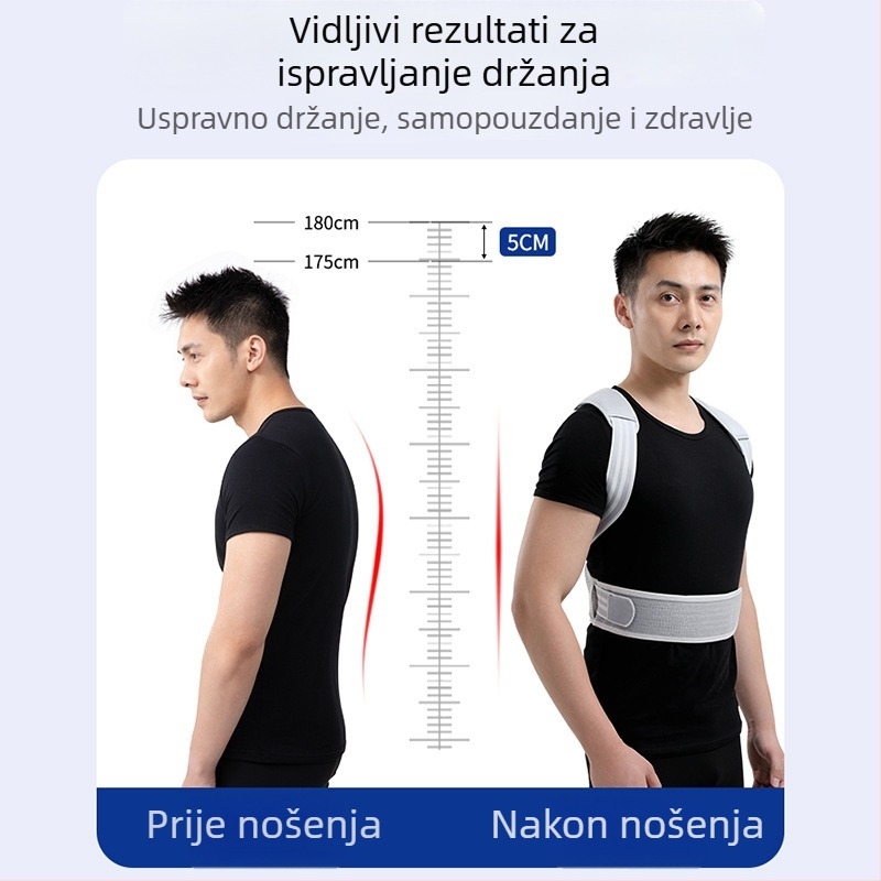 Zeamo pojas za korekciju držanja – nadograđeni model s dvostrukom potporom, CE certifikat, šifra artikla BZ1.0923.007, izlazak u proljeće 2026