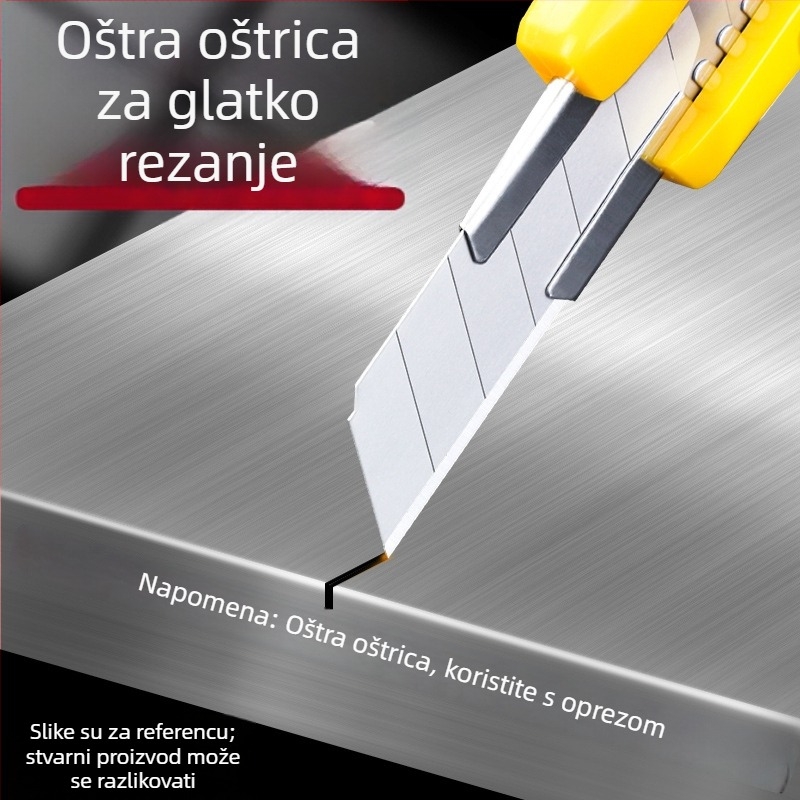 Lama za univerzalni nož SK5 čelik, teška industrijska upotreba, za rezanje tapeta i papira - M&G Morning Light