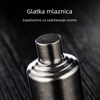 Rongshantang boca za vino od čistog titana, prenosna za vanjske uvjete - moderni minimalistički stil, prazna boca za vino, mogućnost tiskanja logotipa