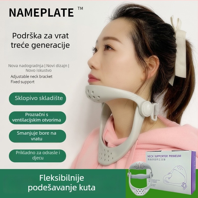 Vratni ovratnik s potporom vrata, korekcija prednjeg naginjanja glave, prijenosni stabilizator vrata, model Neck (Značka: Drugo; Godina izdavanja: 2022; Certifikacija proizvoda: Konzultacije)