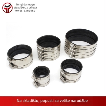 Tonglida stezaljka za sučelje cijevi, podrijetlo Hebei Yongnian, pogodna za različita mehanička sučelja.