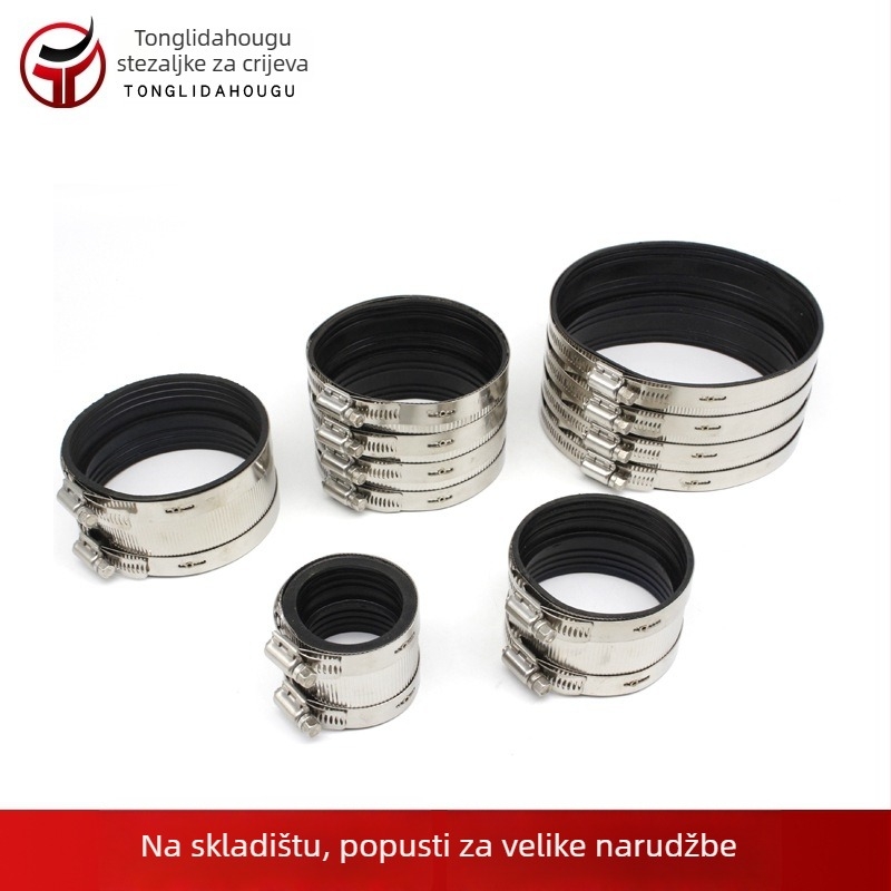Tonglida stezaljka za sučelje cijevi, podrijetlo Hebei Yongnian, pogodna za različita mehanička sučelja.