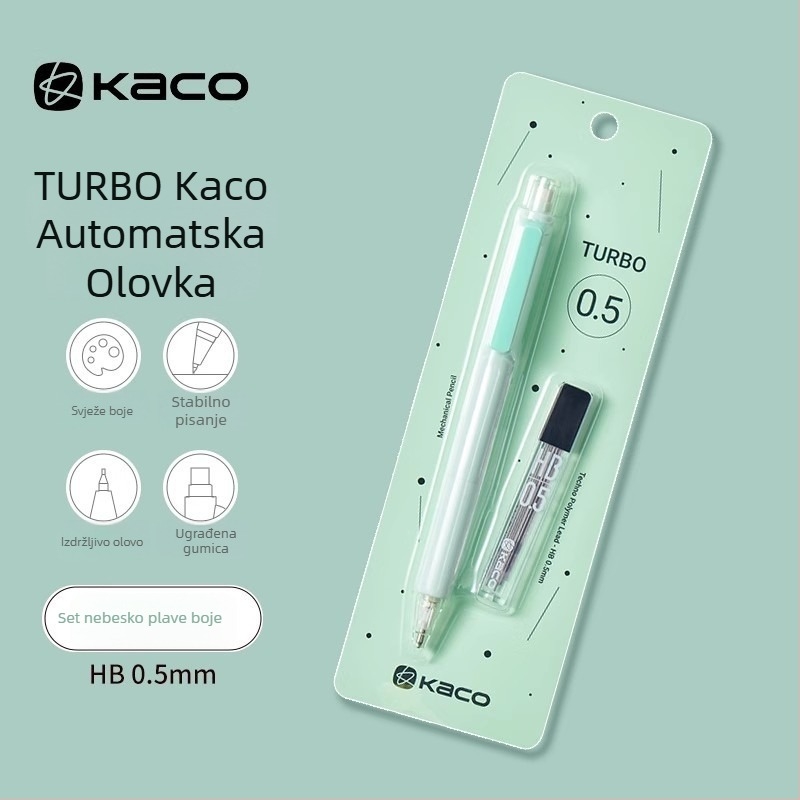 KACO mehanička olovka Duplo model, plastično kućište, 12 komada u pakiranju
