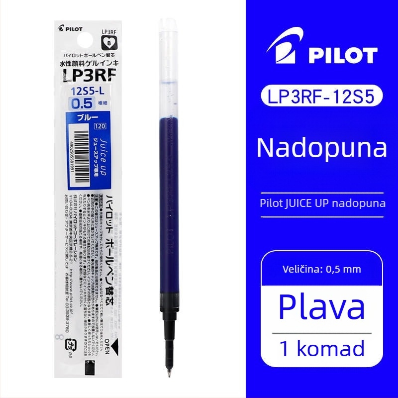 Refil za gel olovku PILOT/Baile LP3RF-12S5, 0.5 mm, zamjena tinte