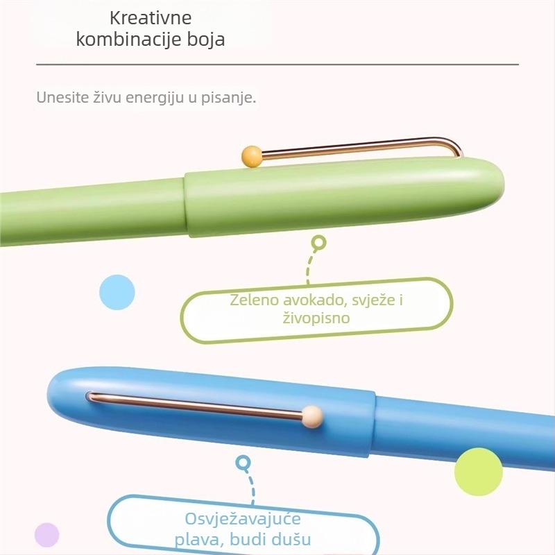 KACO plastična olovka s punjenjem K1029 – EF vrh, plastično kućište, sustav apsorpcije tinte, zamjenjiva posuda za tintu, pakiranje u papirnatu kutiju
