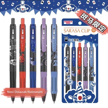 Gel olovka i kuglična olovka, Zebra marka, Marvel serija, plastično kućište