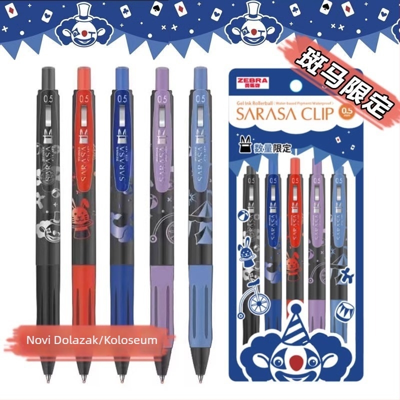 Gel olovka i kuglična olovka, Zebra marka, Marvel serija, plastično kućište