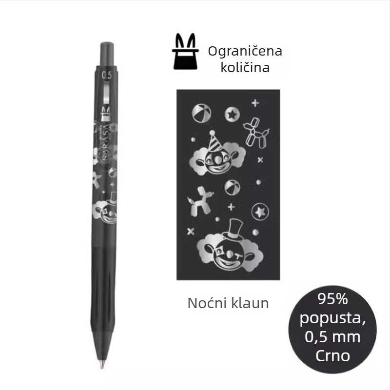 Gel olovka i kuglična olovka, Zebra marka, Marvel serija, plastično kućište