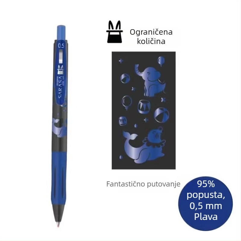 Gel olovka i kuglična olovka, Zebra marka, Marvel serija, plastično kućište