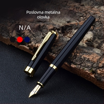 Kovljivo nalivpero s iridijevim vrhom, model G389, poklon-set s graviranjem imena i loga, mogućnost prilagodbe