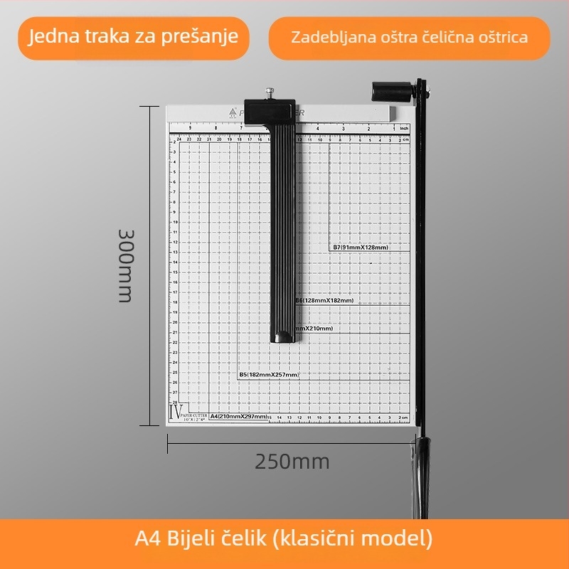 Ručni mini rezač papira za A4/A5, za rezanje fotografija i vizitki