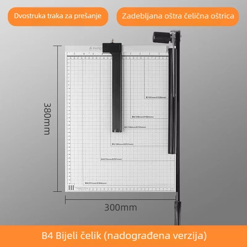Ručni mini rezač papira za A4/A5, za rezanje fotografija i vizitki