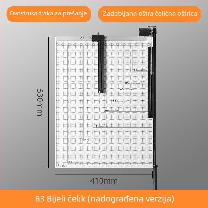Ručni mini rezač papira za A4/A5, za rezanje fotografija i vizitki