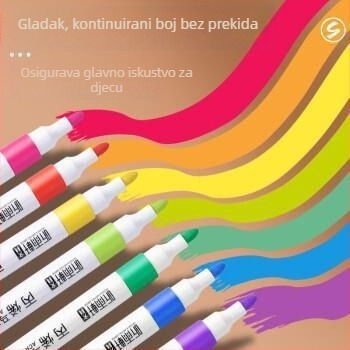 Listen Yuxuan 208 akrilni marker s jednim vrhom – set za studente umjetnosti i djecu