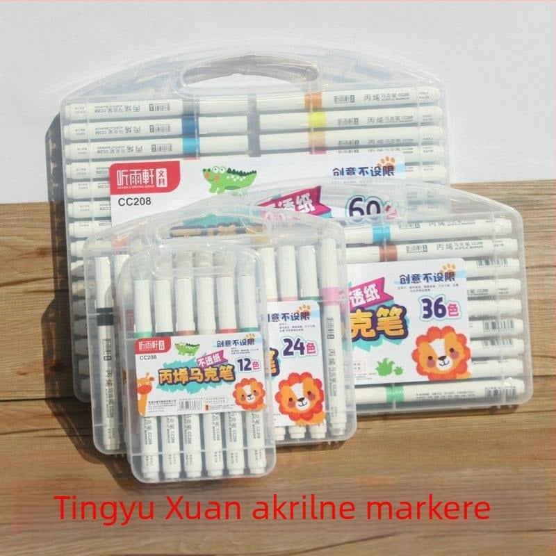 Listen Yuxuan 208 akrilni marker s jednim vrhom – set za studente umjetnosti i djecu