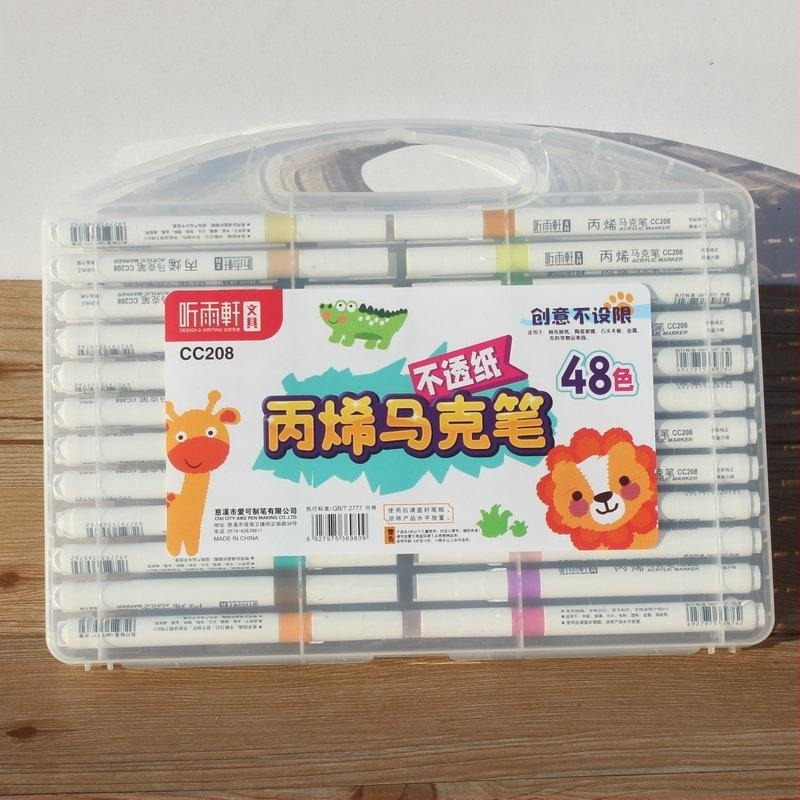 Listen Yuxuan 208 akrilni marker s jednim vrhom – set za studente umjetnosti i djecu