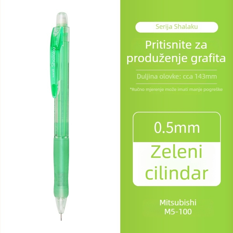 UNI/Mitsubishi mehanička olovka M5-100, plastično kućište, 12 kom. u kutiji, za pisanje