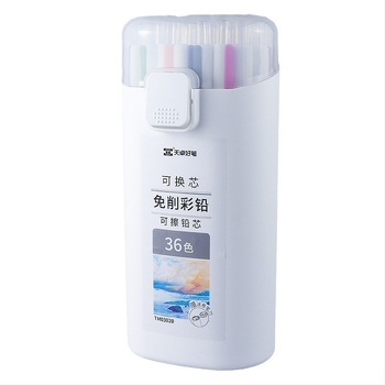 Olovke za crtanje bez oštrenja s zamjenjivim jezgrom, izvučne, izbrisive, 3H tvrdoća jezgre