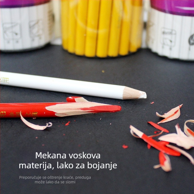 Stolarska olovka 536 – drveni kućište, HB grafit, model 536