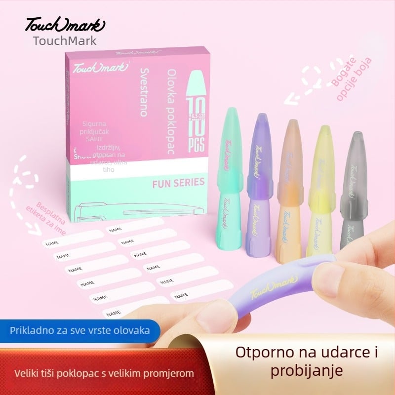 Touchmark kapica za olovku, TPU, pakiranje 10 kom, zaštita olovke