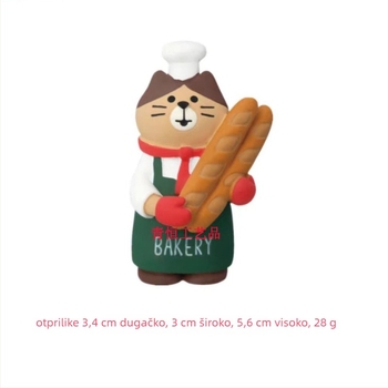 Miniaturna ukras od smole – stil japanskih trgovina, dekor za pekaru i kafić, marka Qingheng crafts; materijal: smola