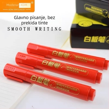 Marker za bijelu ploču WB561, vlaknasti vrh, udoban držač, glatko pisanje, kontinuirana tinta