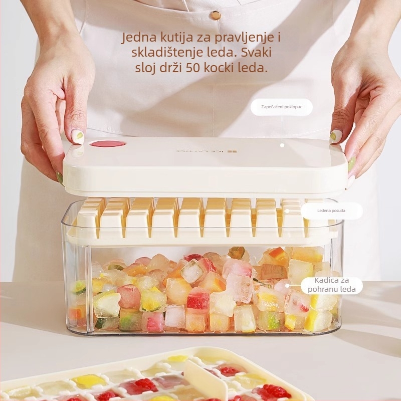 Friendly kalup za led – 2L PP, brzo zamrzavanje, lako otpuštanje