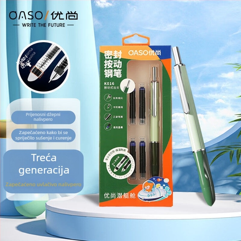 Youshang fountain pen za učenike trećeg razreda, pogodan za bilješke s razrednicima, dar učitelju povodom završetka školske godine