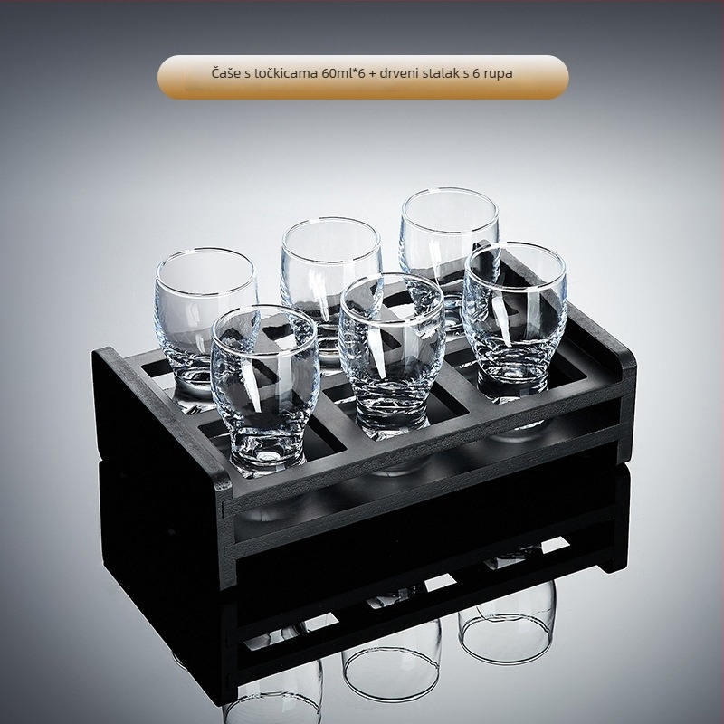 Čaše za alkohol – set od 6–10 kom, obična stakla, zapremina 1–100 ml, set, mogućnost tiska logotipa