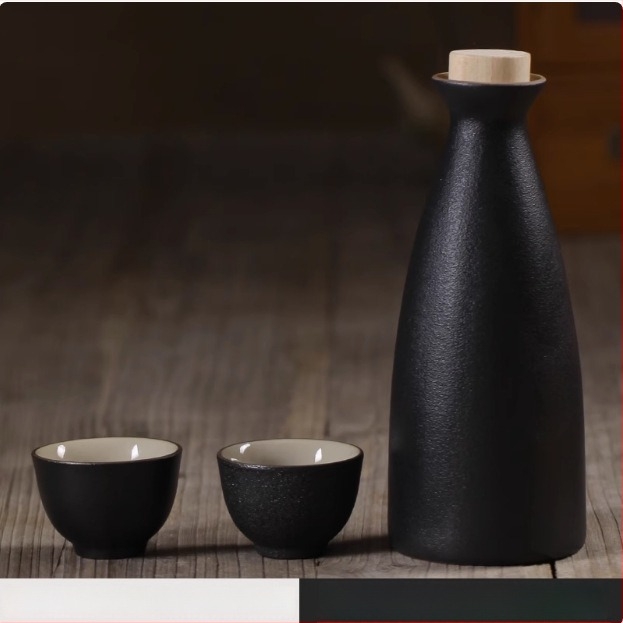 Keramička rustikalno-vintagna mala posuda za vino – s automatskim zatvaranjem, set boca za kućnu upotrebu