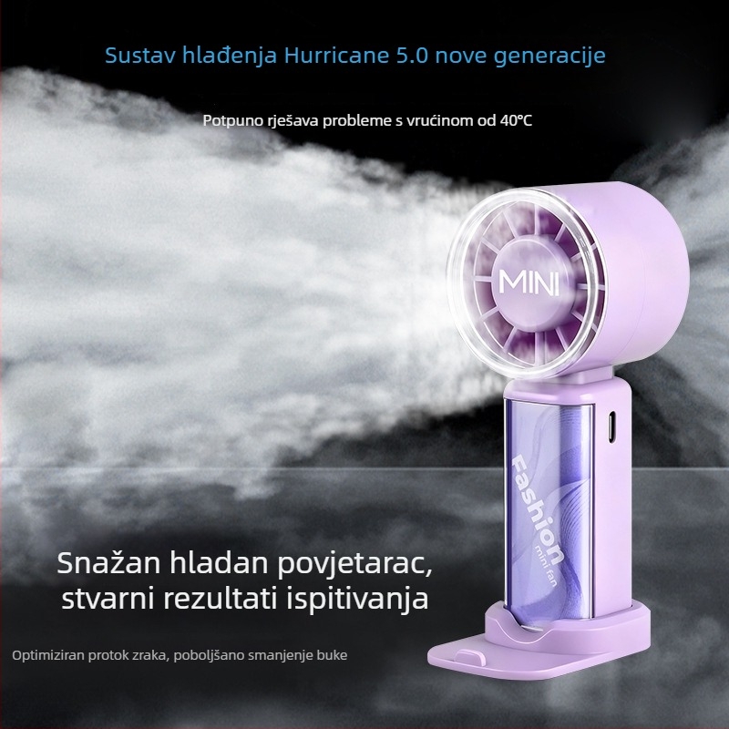 Mini ventilator u obliku voća, džepni s postoljem, prijenosno hlađenje za studentski dom i vanjsku upotrebu