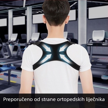 Ispravljač držanja za odrasle i djecu, pojas za poboljšanje posture i poravnavanje ramena