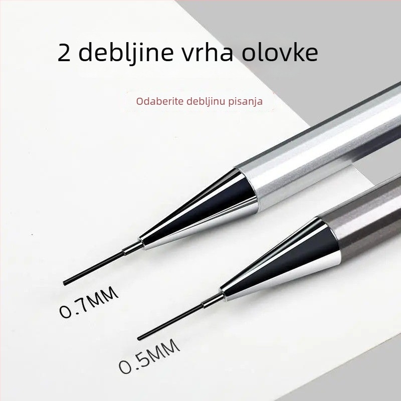 Slatka mehanička olovka s dizajnom sira za učenike