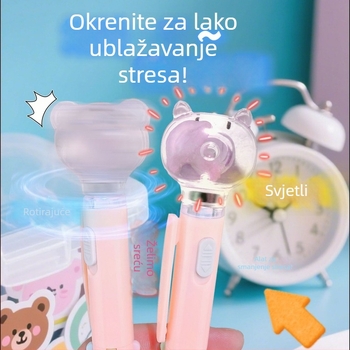 Meduza-tematsko rotirajuće kuglične pero sa svjetlom | Brend: Other | Model: Press | Uvoz: Ne | Kod proizvoda: SSYZB