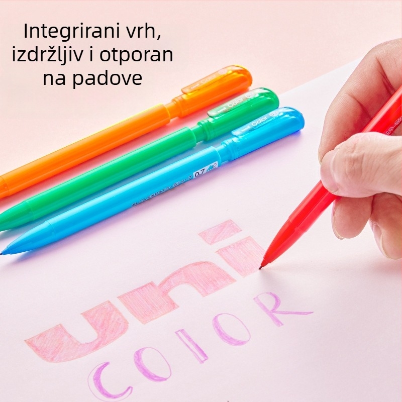 UNI Mitsubishi šarena mehanička olovka za učenike za crtanje i dnevnik, model M5-102C