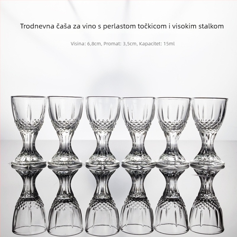 Set čaša za vino s prilagođenim logom, minimalistički moderni stil, samomontaža, 288 komada