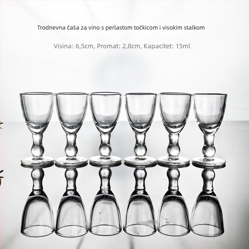Set čaša za vino s prilagođenim logom, minimalistički moderni stil, samomontaža, 288 komada