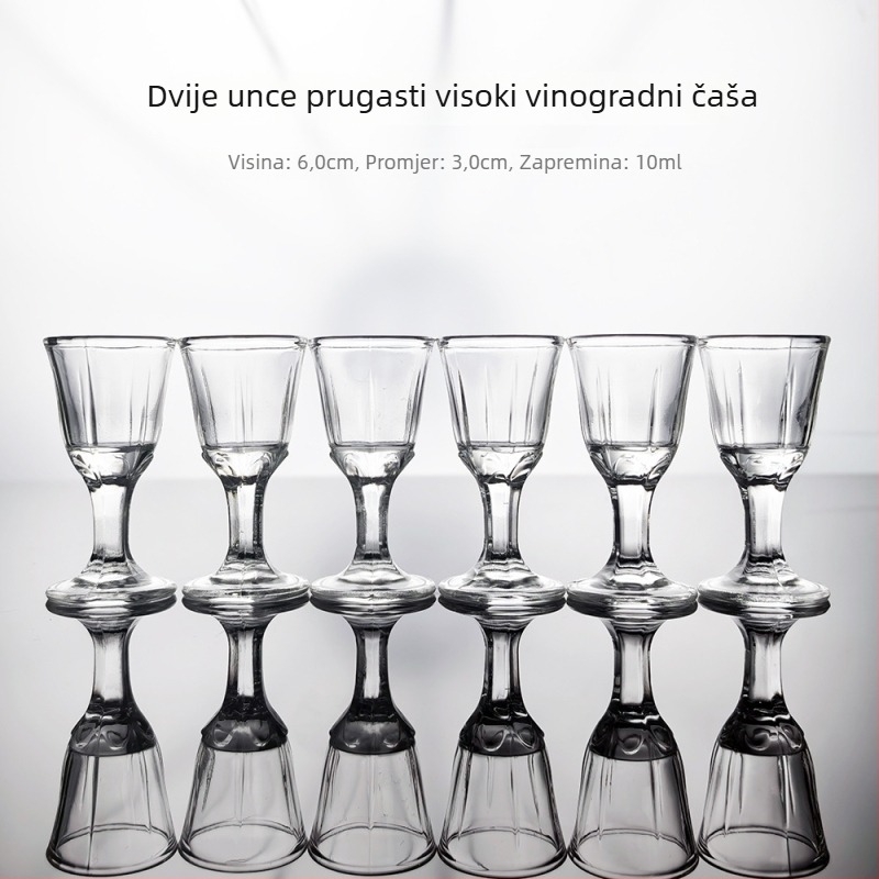 Set čaša za vino s prilagođenim logom, minimalistički moderni stil, samomontaža, 288 komada