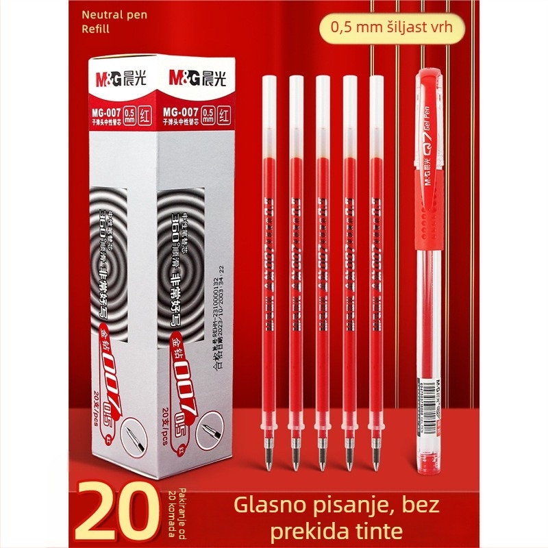 Refil za pisalo — M&G Morning Light 007-R, navoj 0,3 mm, za nastavnike i učenike