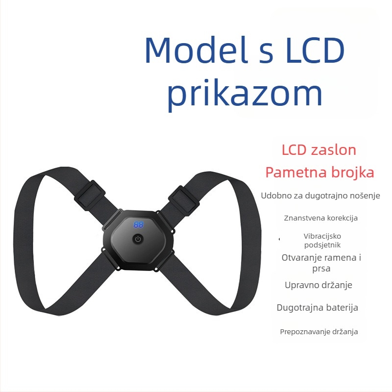 Električni pojas za korekciju držanja od Bingtai, korektor leđa za pisanje i sjedenje, Model: Correction belt, lansiran 2022., Certifikacija: Nema certifikata