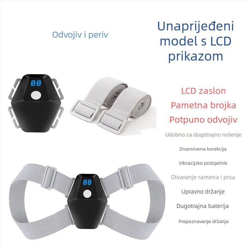 Električni pojas za korekciju držanja od Bingtai, korektor leđa za pisanje i sjedenje, Model: Correction belt, lansiran 2022., Certifikacija: Nema certifikata